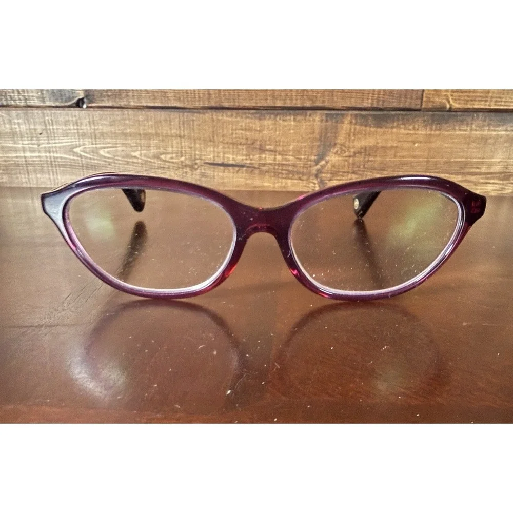Coach HC6046 (MARIA) 5043 Purple 52-15 Eyeglass Frames With Case